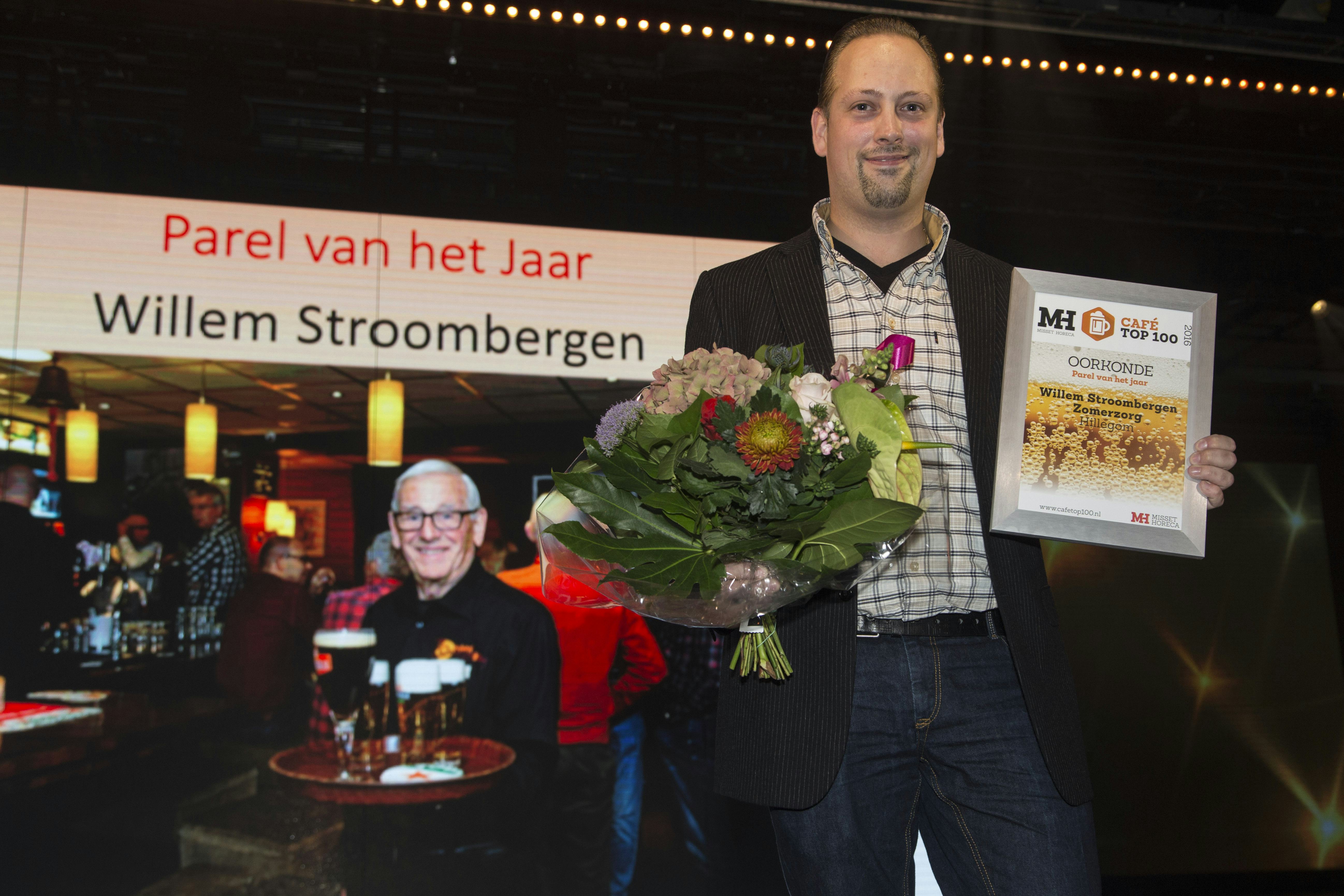 Café Top 100 Parel in tranen: 'Kroon op mijn carrière'