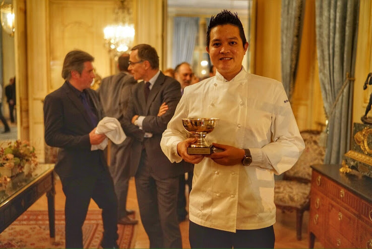 Keng Vichianrat (La Rive*) vierde bij 'Le Taittinger' International