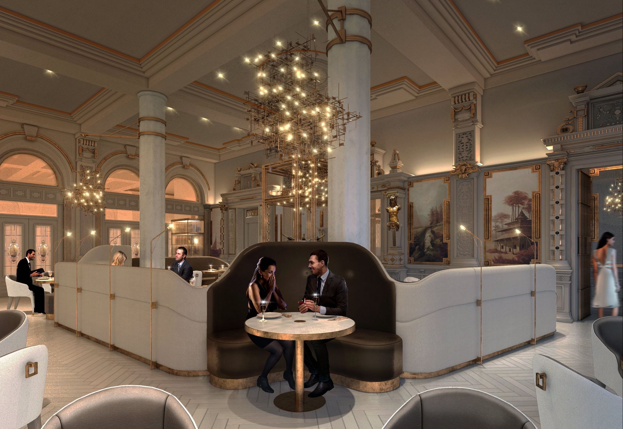 Eerste beelden restaurant Boerma in NH Krasnapolsky