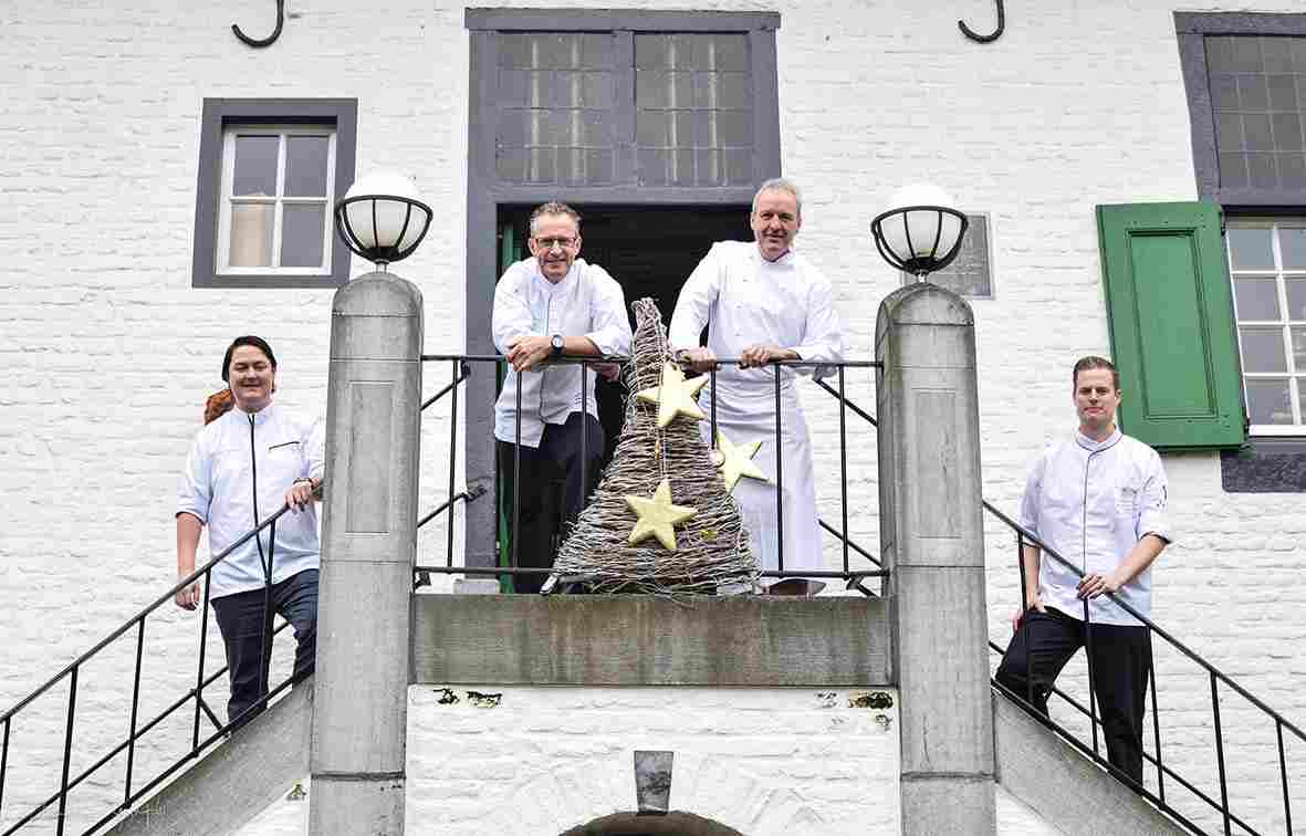 Chef-koks Camille Oostwegel koken in Glazen Restaurant