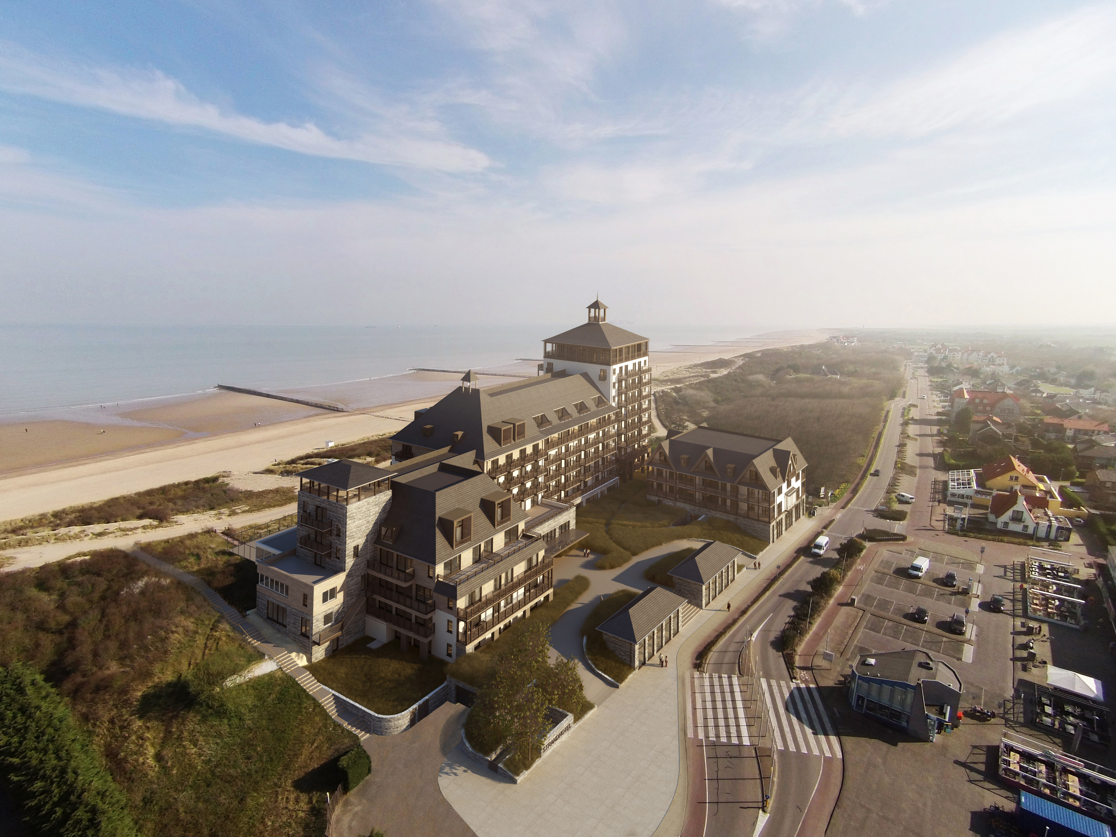 Project Strandhotel van Sergio Herman in 2018 gerealiseerd