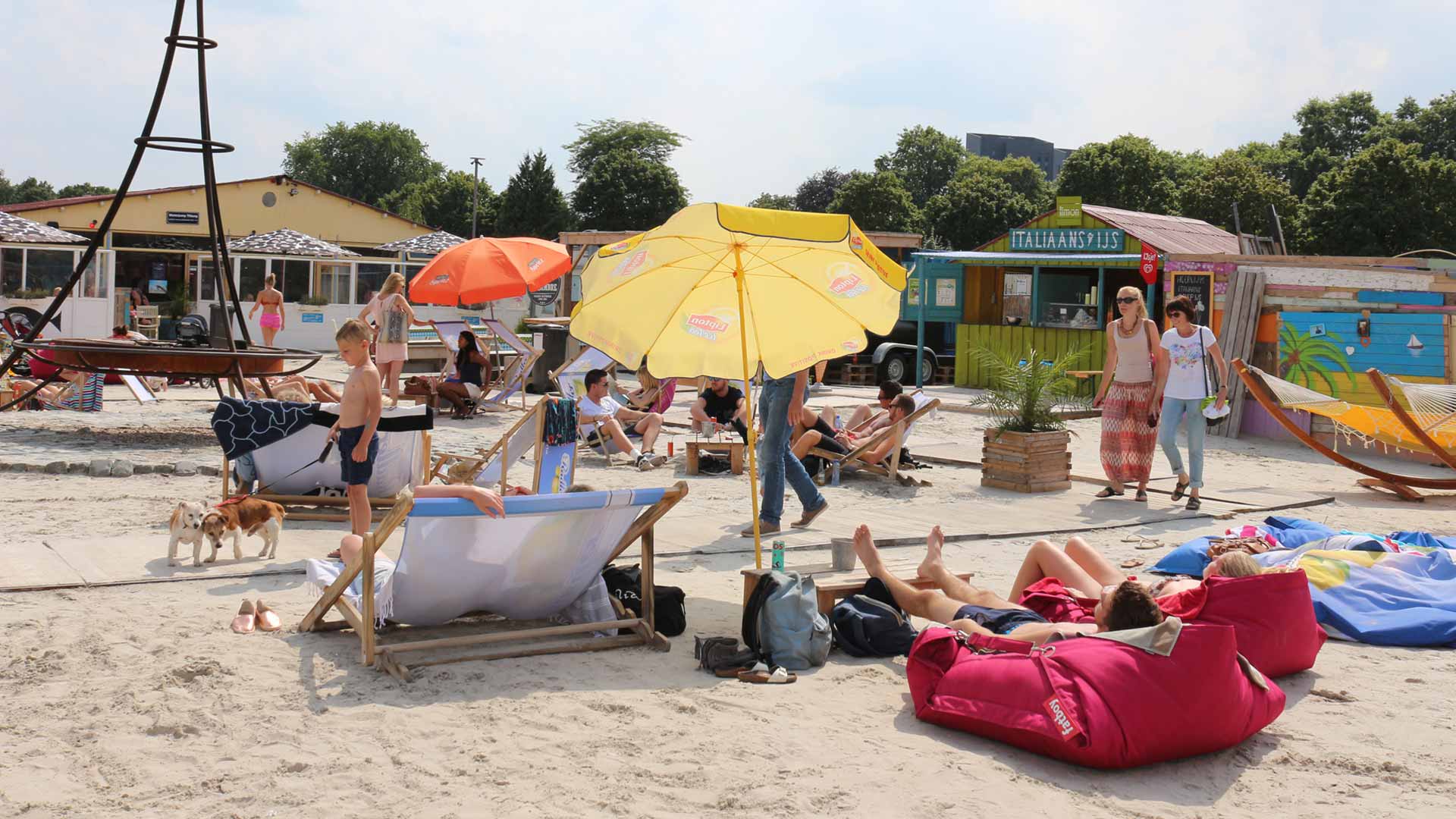 Gemeente Doetinchem positief over horeca met stadsstrand
