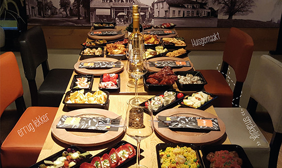't Vosje verfijnt assortiment met tapas