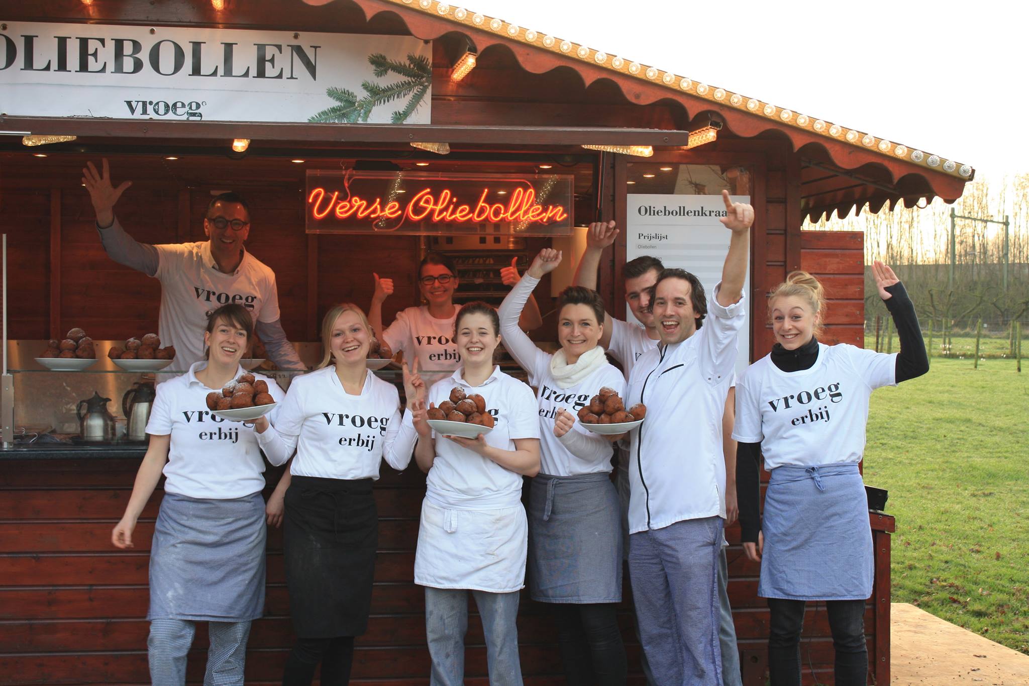 Restaurant Vroeg in Top 10 Oliebollentest