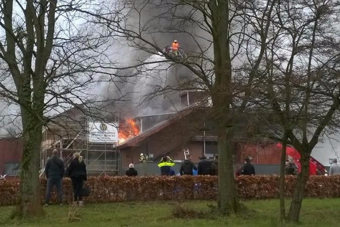 Van der Valk Heerlen verwoest door brand