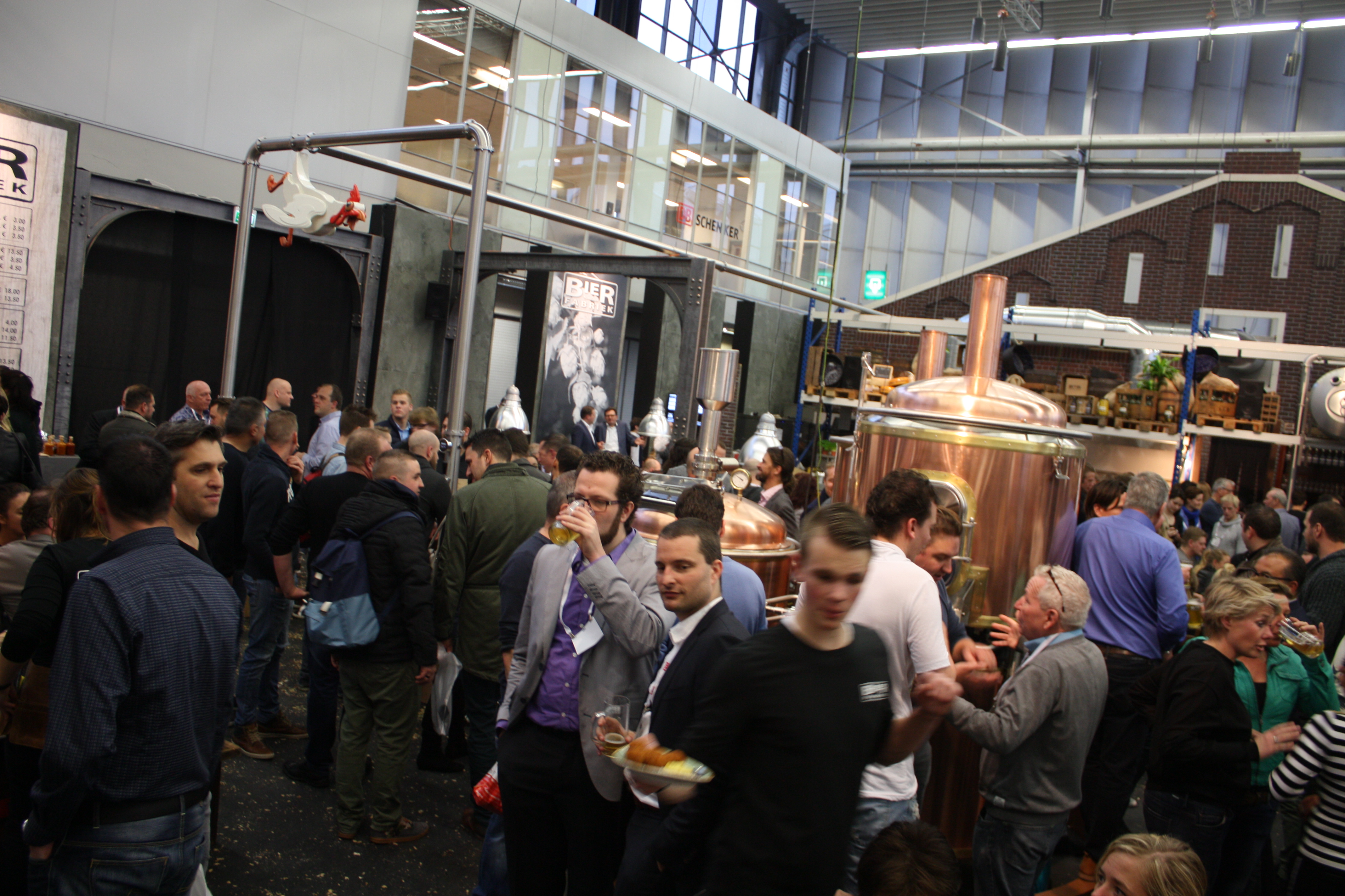 Grote drukte bij Pop-up De Bierfabriek op Horecava