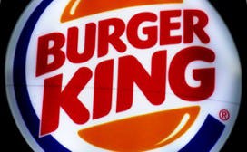 Burger King op de bezorgtoer