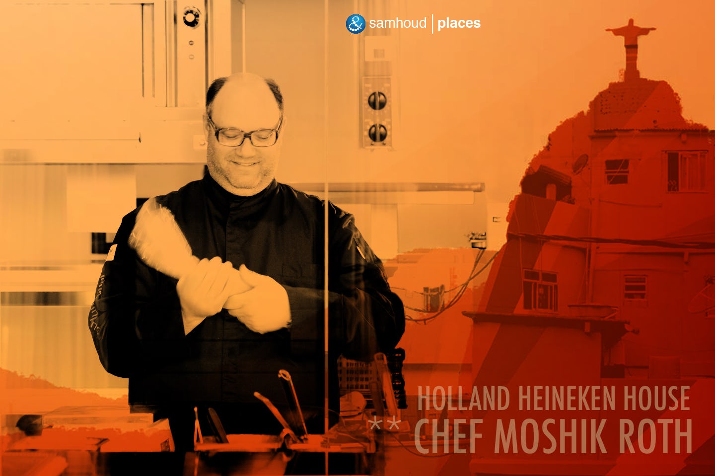 Moshik Roth kookt opnieuw in Holland Heineken House