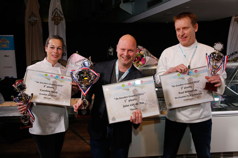 Gouden IJsspatel voor Van de Pas