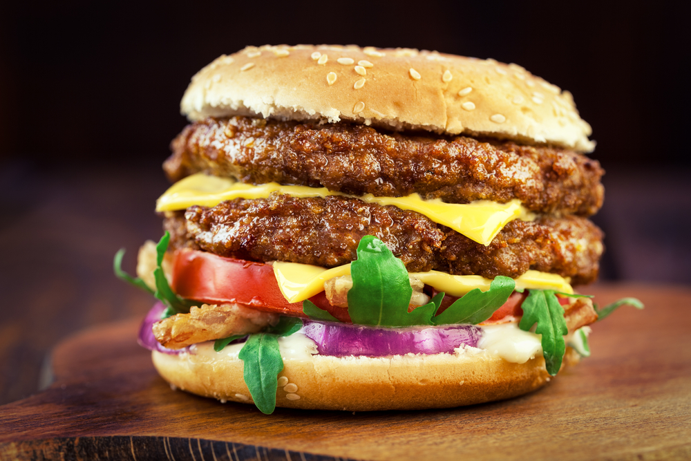 Dood na stunt met hamburger