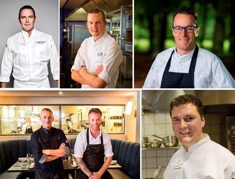 Zes Michelinsterren tijdens lunch Tennis Tournament Rotterdam