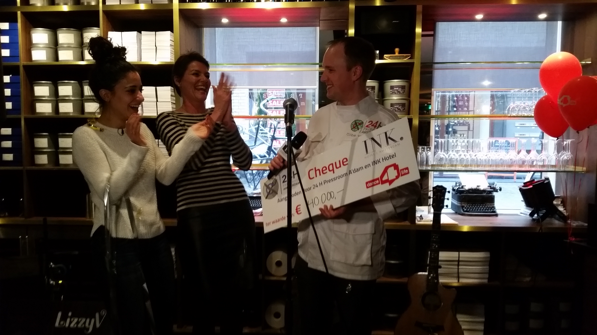 24H Pressroom gastromarathon levert €40.000 op voor dance4life