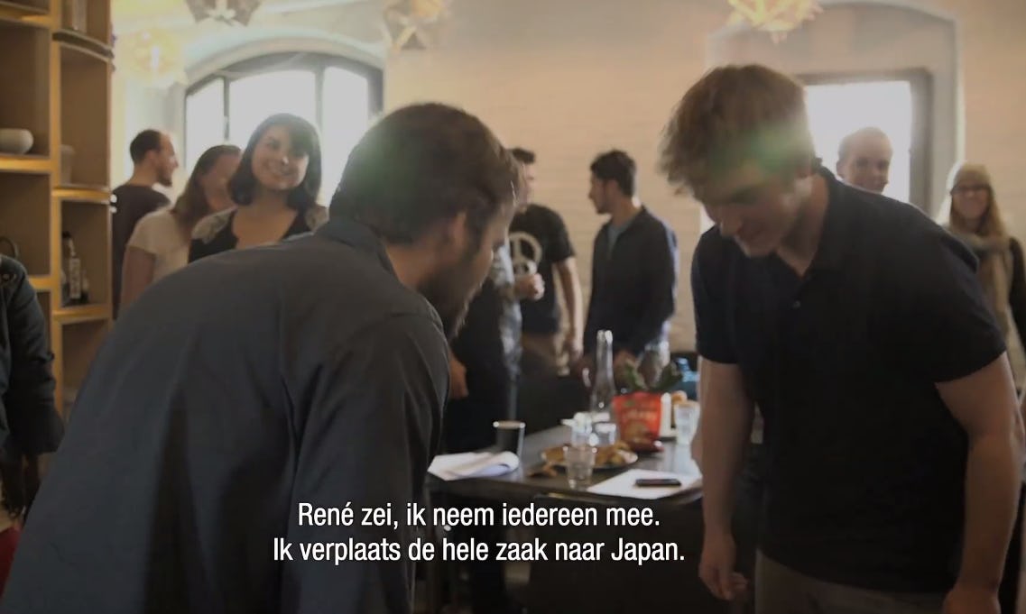 Première Nederlandse docu over Noma 1 september