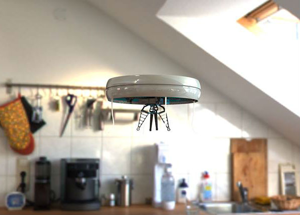 Drones serveren biertje en nemen bestelling op in pop-up café