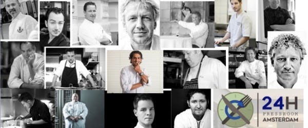 24 Michelinsterren-chefs tijdens benefiet-gastromarathon dance4life