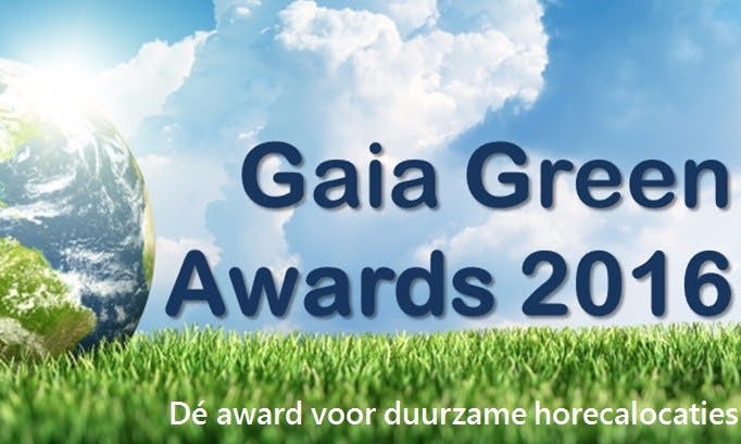 Nieuwe duurzaamheidsprijs voor de horeca: Gaia Green Awards