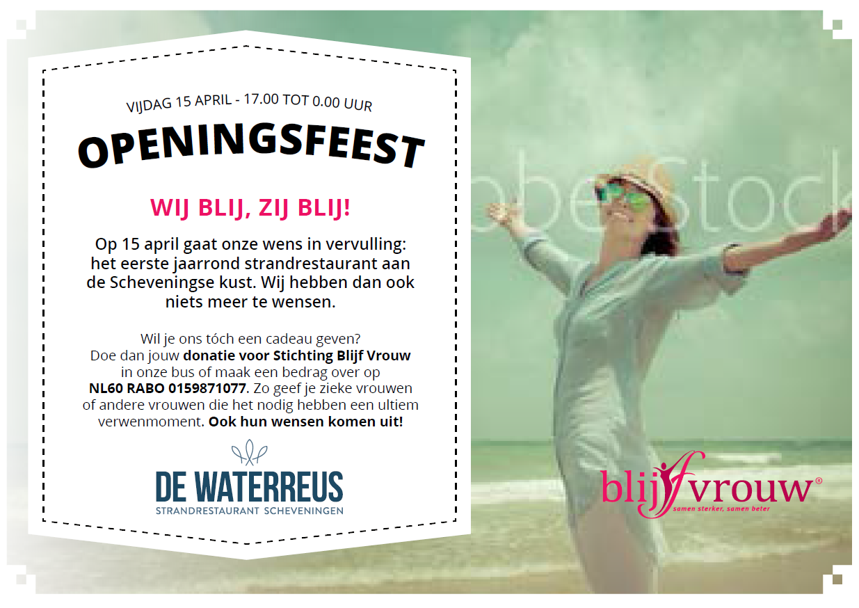 De Waterreus: 'eerste jaarrond strandzaak Scheveningen'