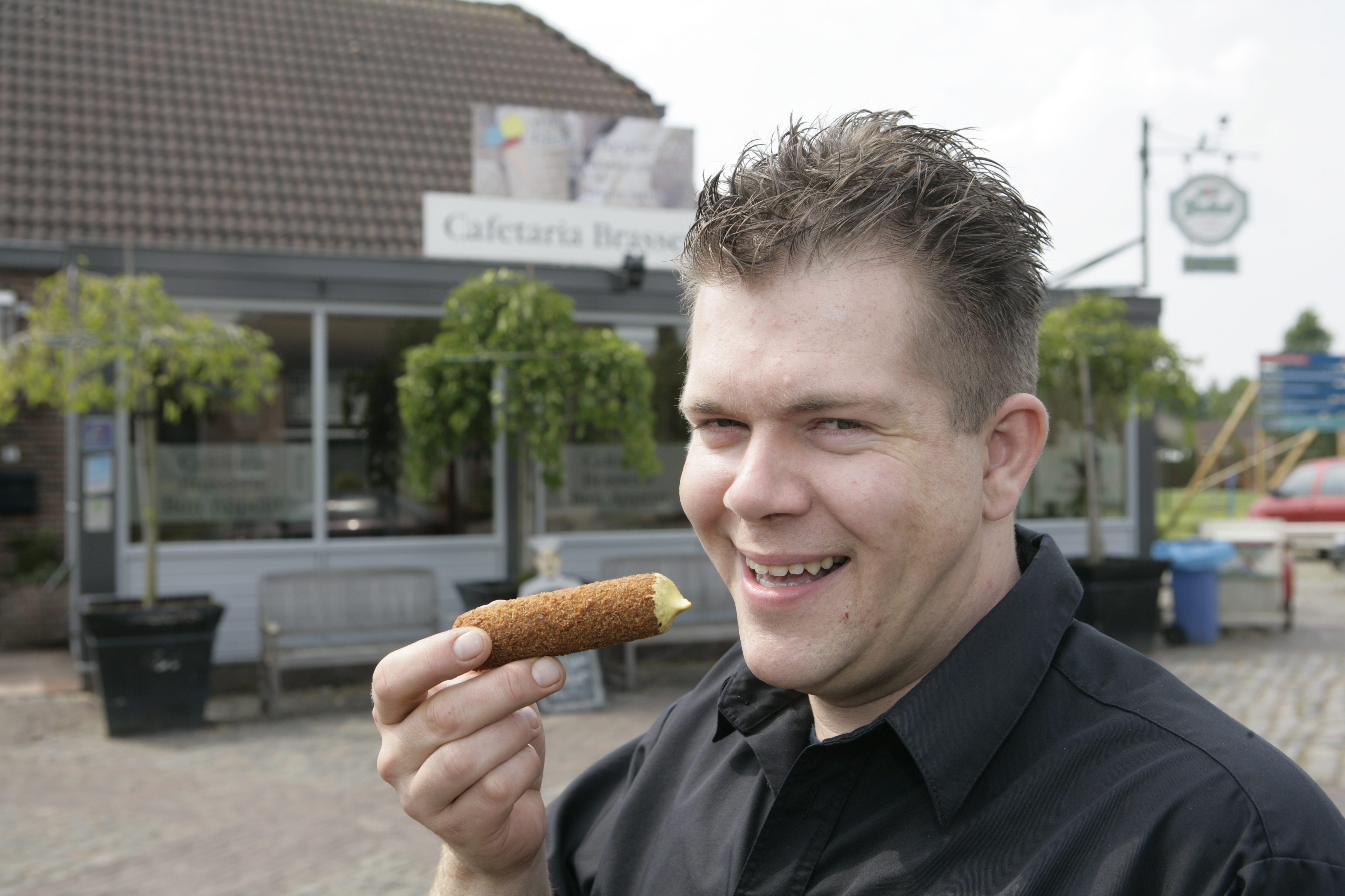 Oud-winnaar Edwin van Es: hoofdjury Cafetaria Top 100 2016. (Foto: Henk Riswick)