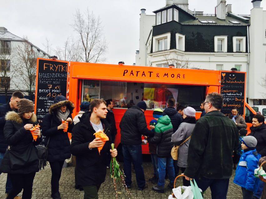 Hollandse friet kassucces in Warschau