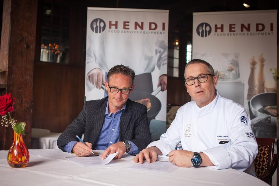 Hendi Food Service sponsor Culinary Team The Netherlands