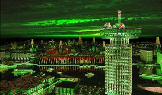 Heineken bierleverancier en partner A'dam Toren