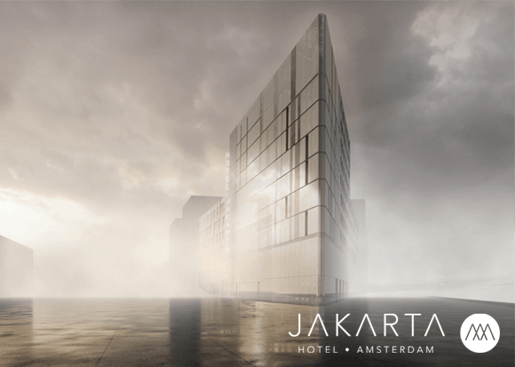 Bouw energieneutraal Hotel Jakarta Amsterdam van start