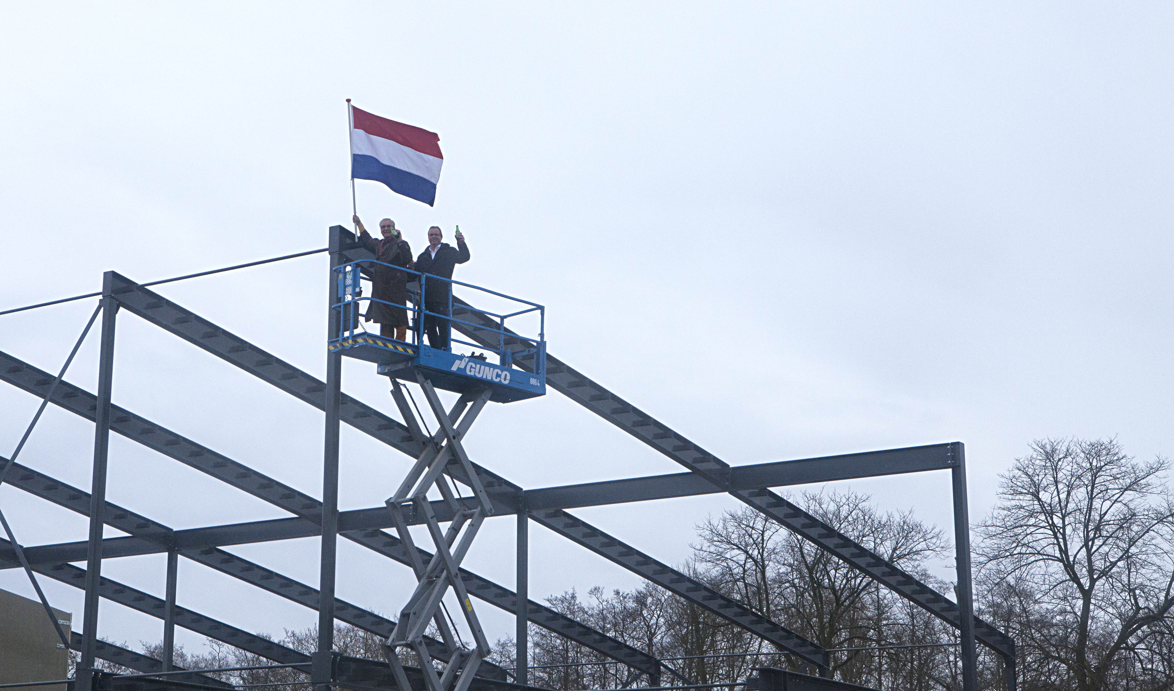 Hoogste punt herbouw restaurant De Rietschans bereikt