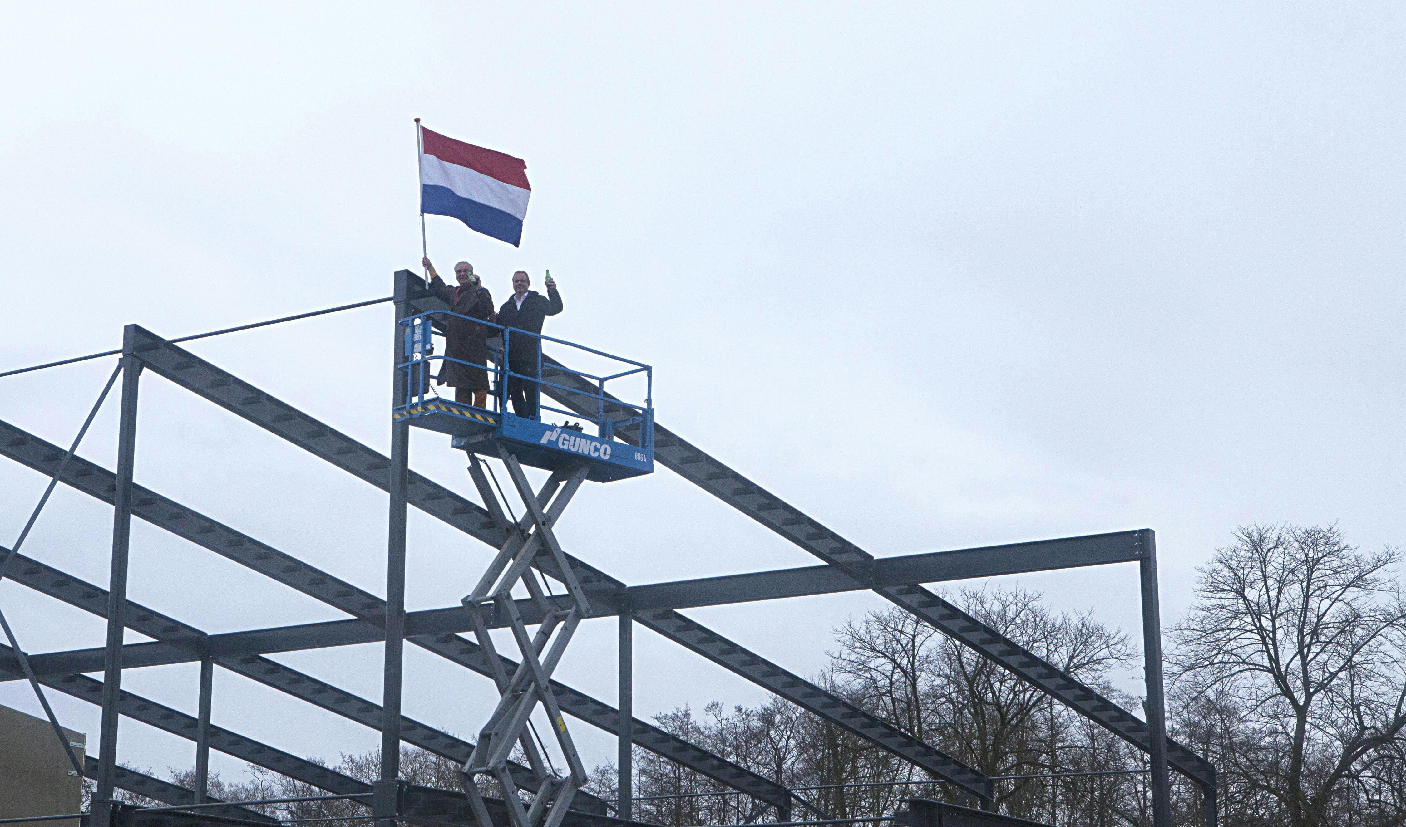 Hoogste punt herbouw restaurant De Rietschans bereikt