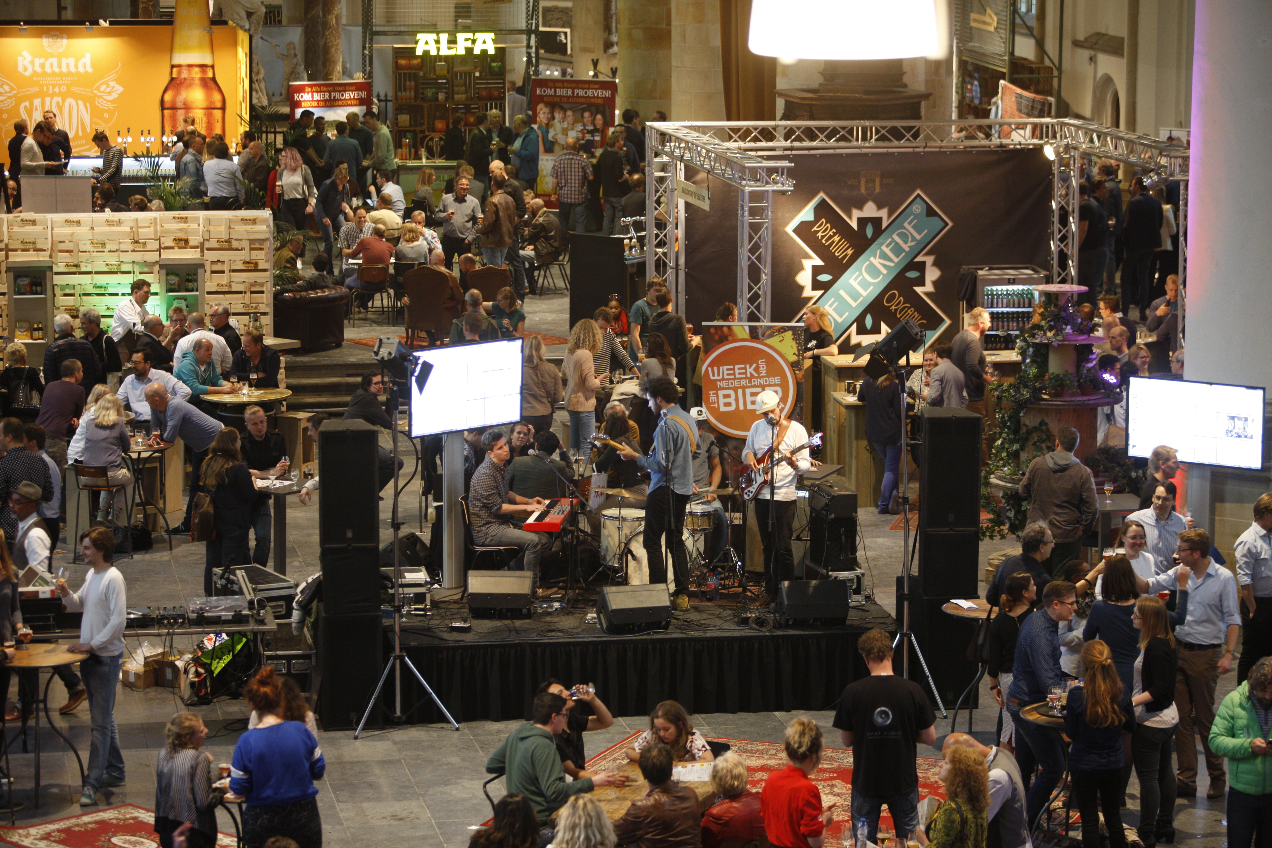Ruim 13.000 bezoekers tijdens De Nederlandse Brouwerijdagen