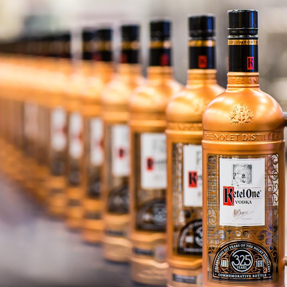 325 jaar Nolet: speciale Ketel One Vodka