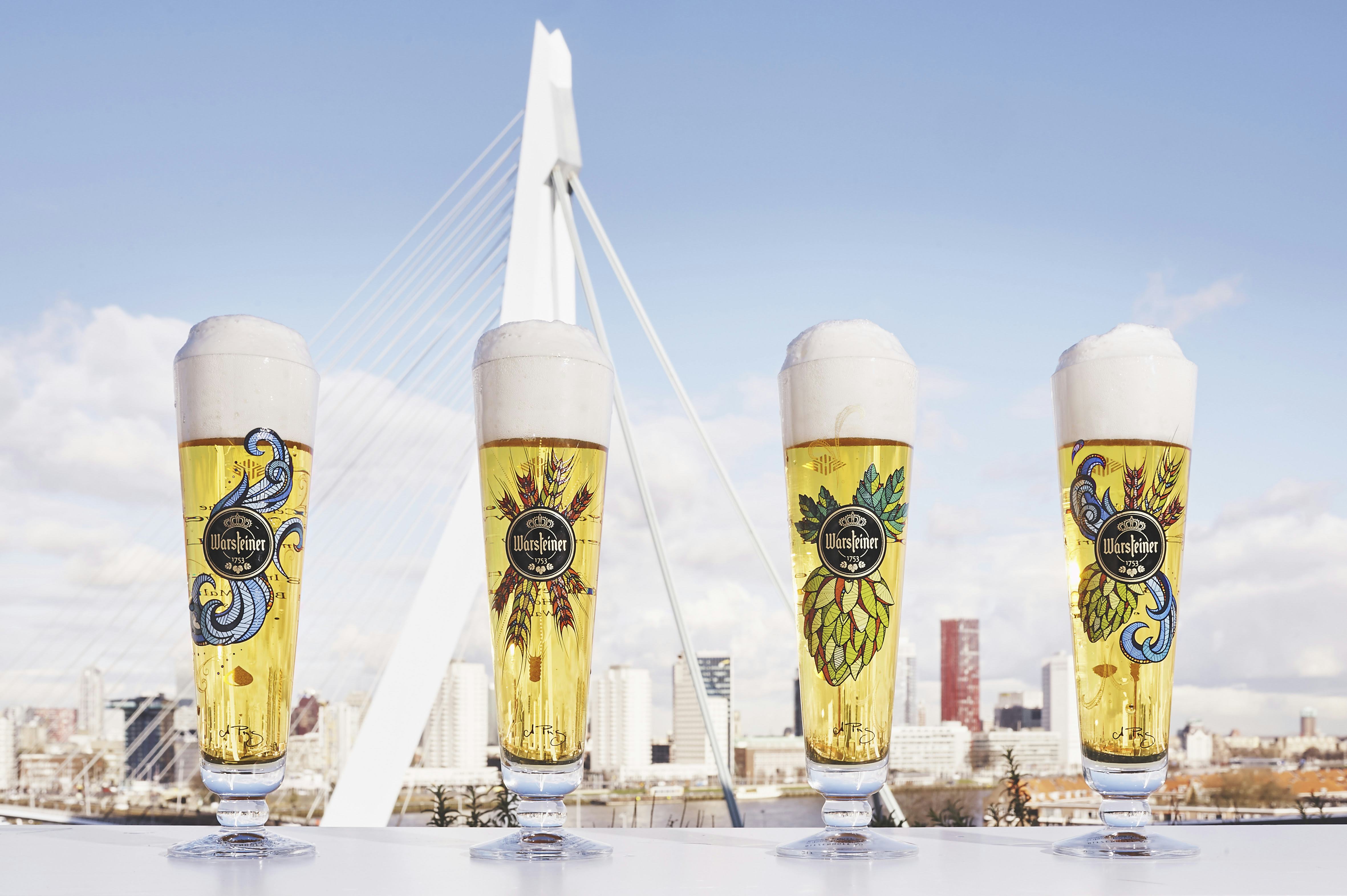 Warsteiner brengt art collection tulpglazen uit
