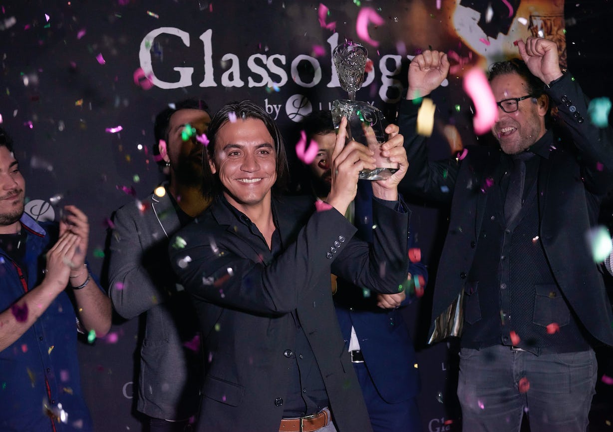 Bartender Robert Schinkel wint Glassology Design Contest