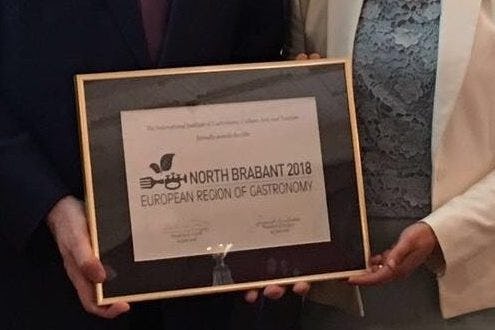 Noord-Brabant Europese Regio van de Gastronomie 2018
