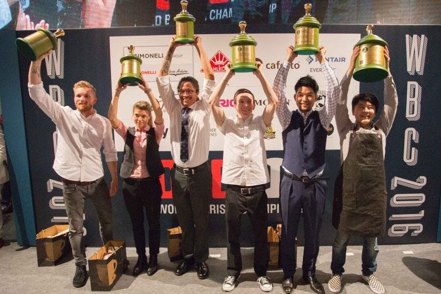 Lex Wenneker 6e op World Barista Championship