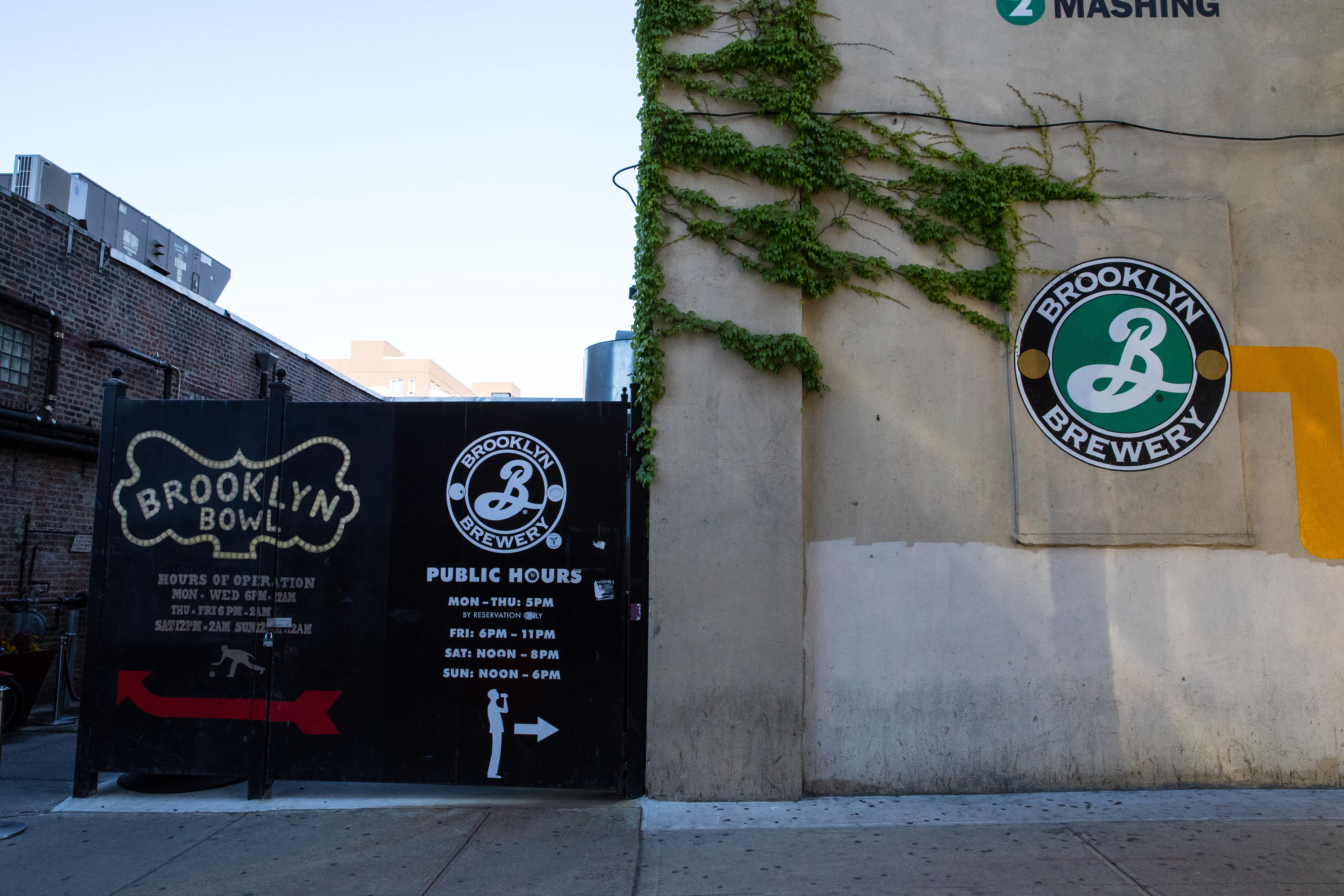 De Brooklyn Brewery in New York.