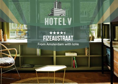 Hotel V opent derde locatie Amsterdam in augustus