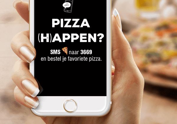 Domino's Nederland introduceert bestellen via sms