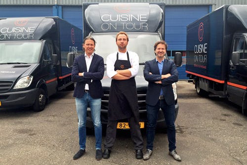 Laurens van Dam chef-kok Cuisine on Tour