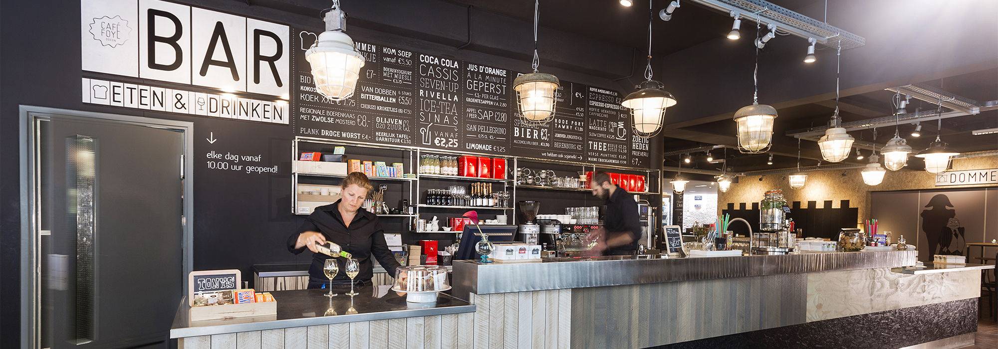 Koffie Top 100 2016 nummer 49 Café Foyé, Zwolle