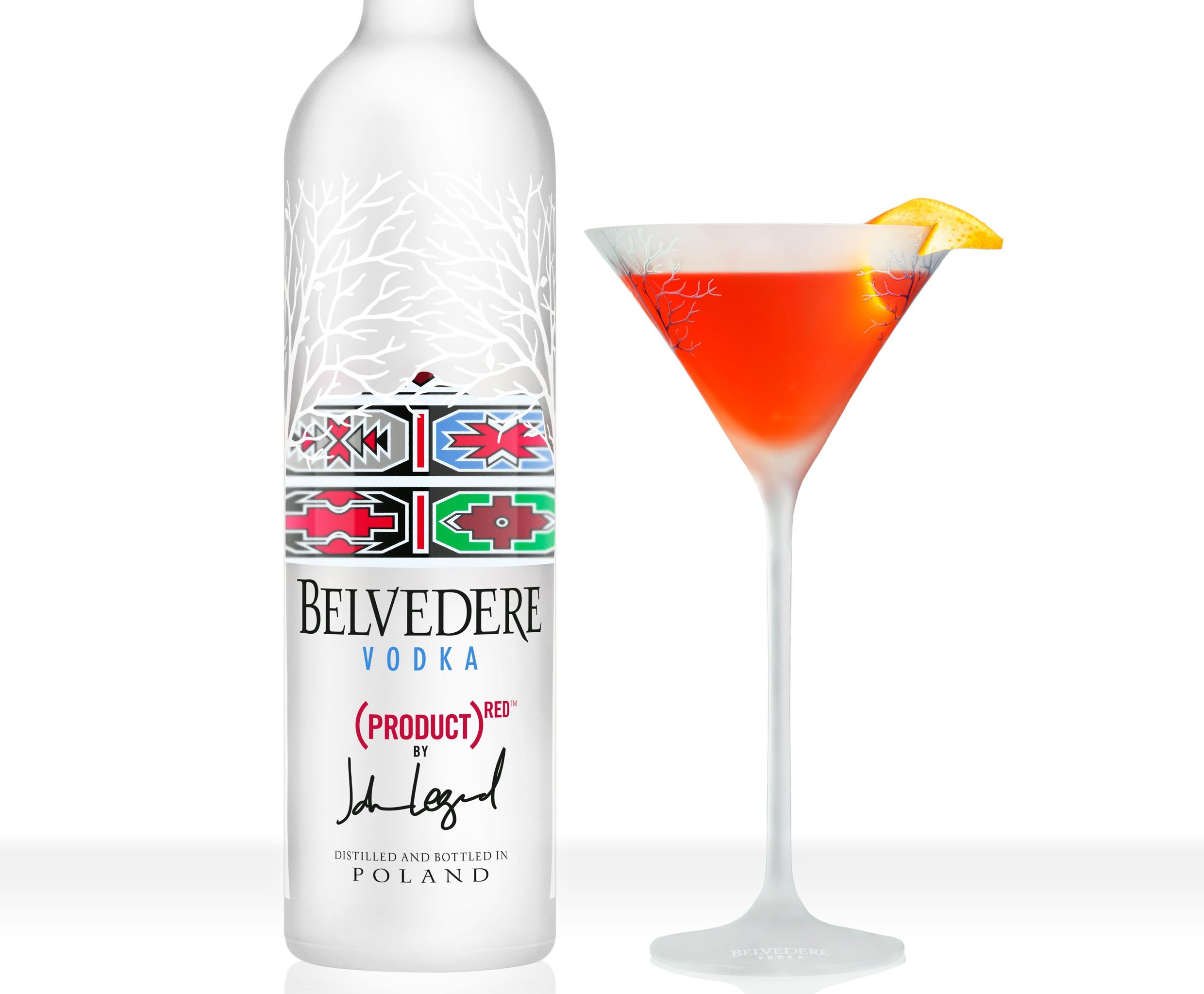 In the mix Belvedere Red Martini