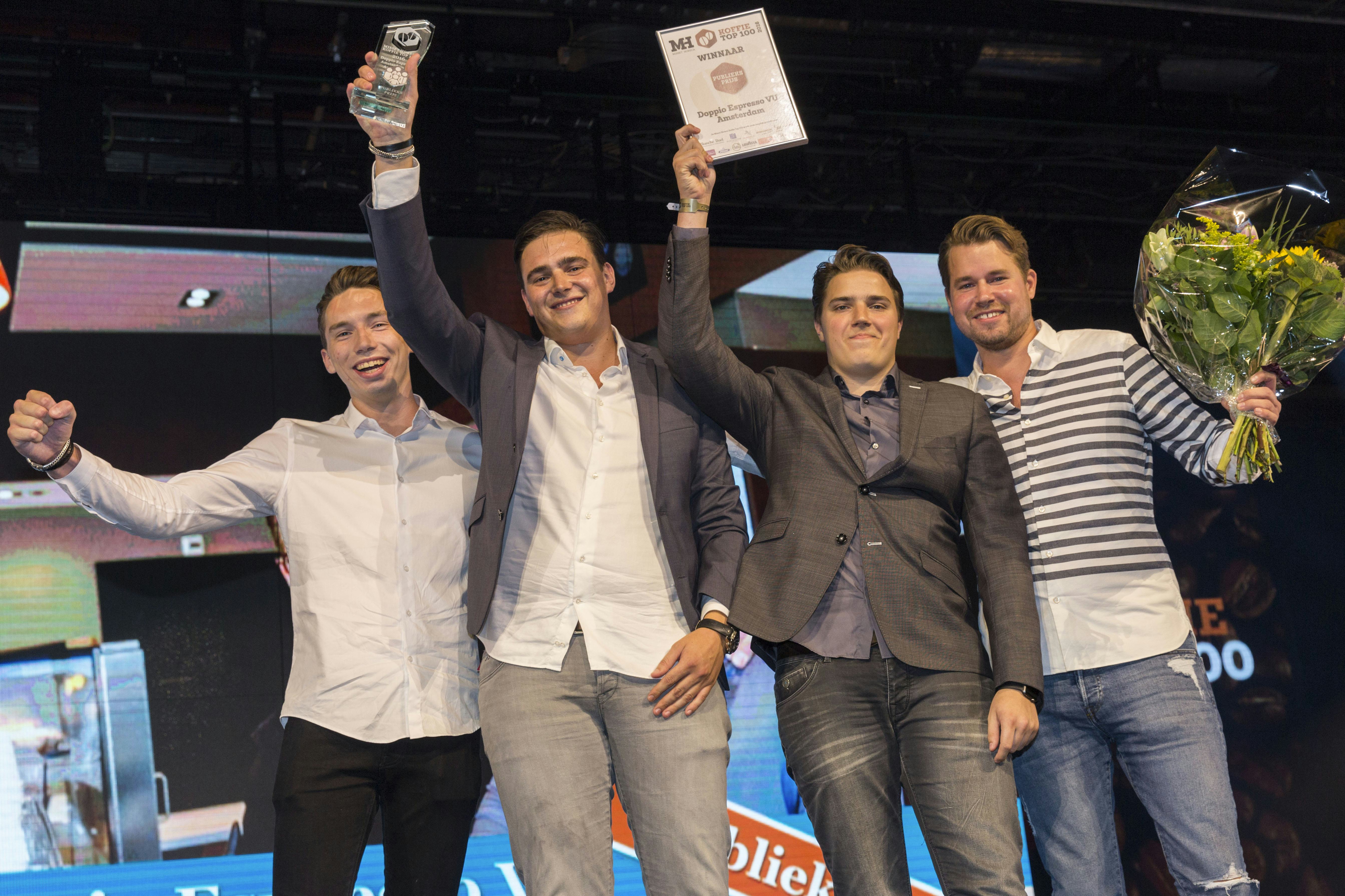 Video: Doppio Amsterdam over winnen Publieksprijs Koffie Top 100