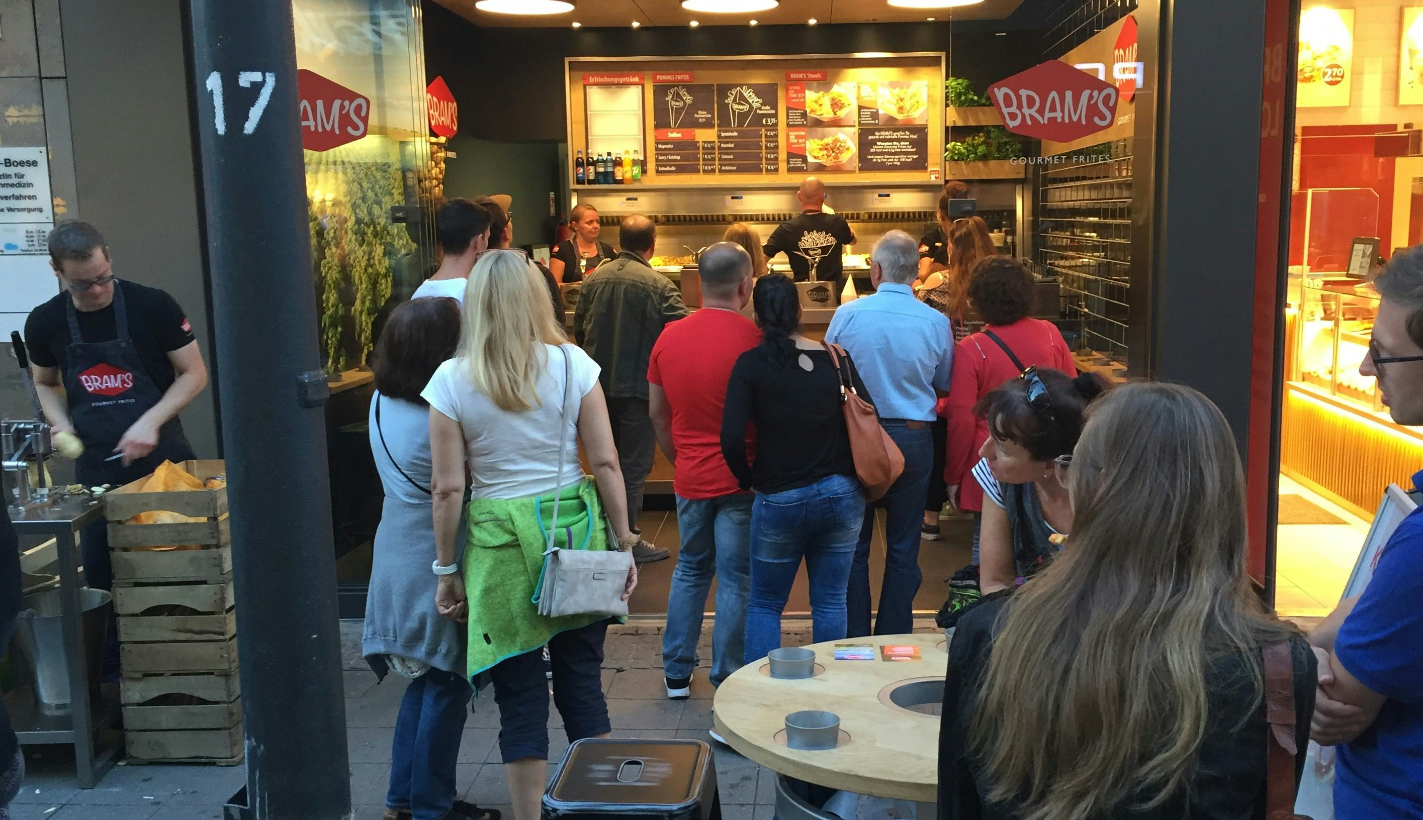 Ladage betreedt Duitse markt met Bram's Gourmet Frites in Essen