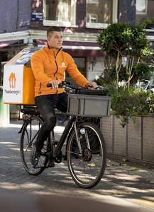 Thuisbezorgd.nl fiets elektrisch 