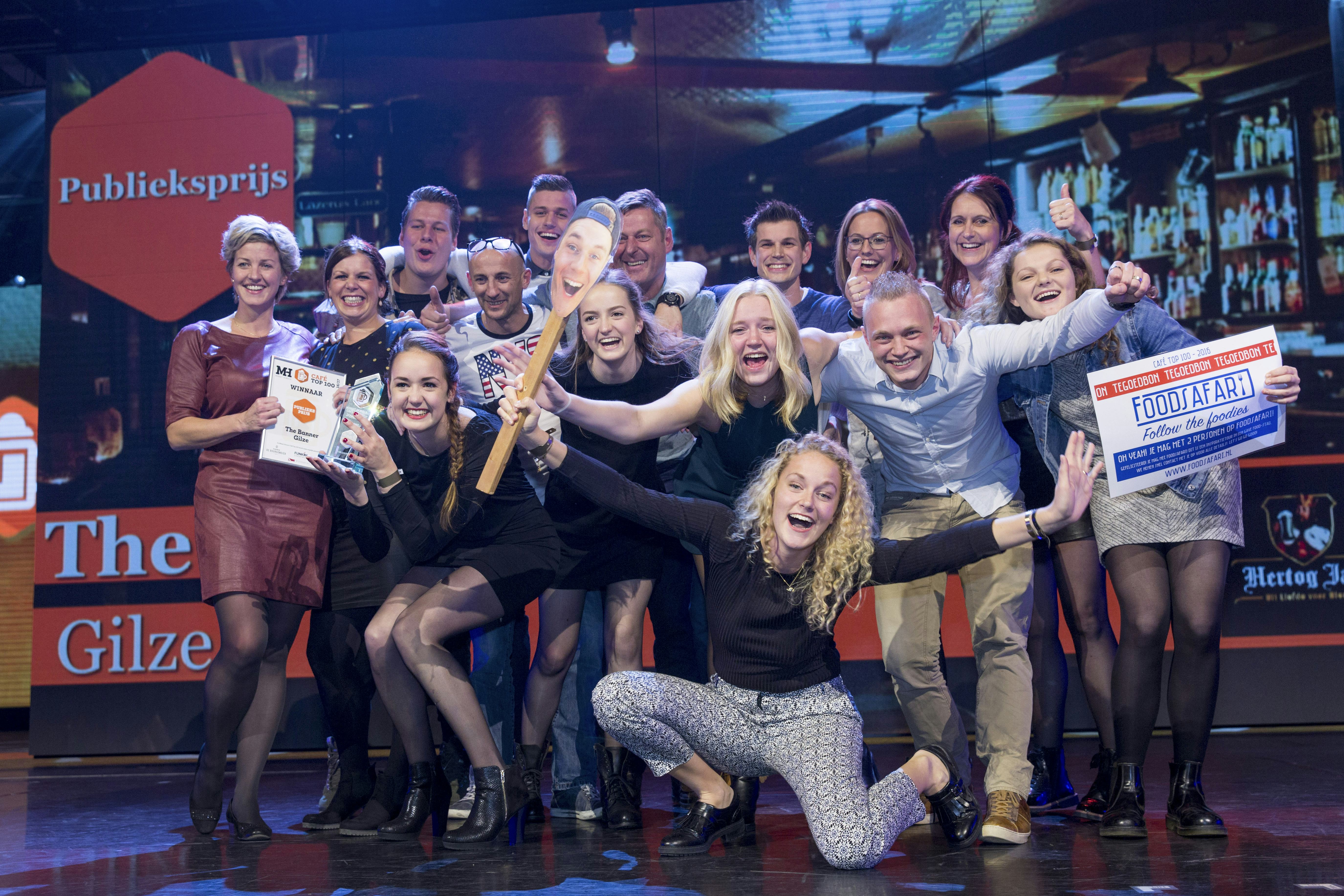 Tussenstand Publieksprijs Café Top 100 2017
