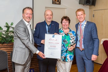 Koninklijke onderscheiding voor horecaondernemer Tielemans