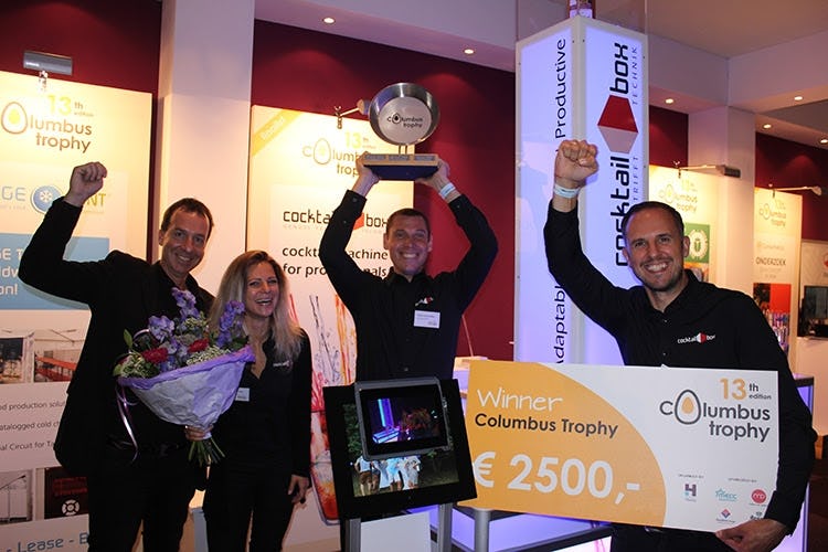 Christoph Poos wint Columbus Trophy