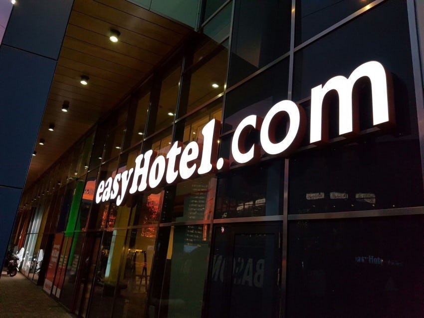 EasyHotel opent tweede Amsterdamse vestiging