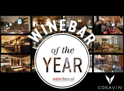 Honderd wine bars strijden om 'Wine bar of the Year 2016'