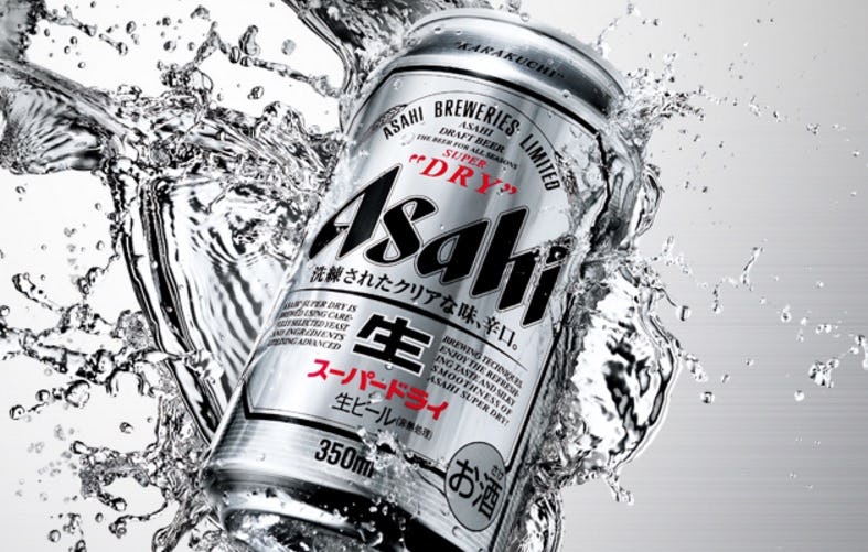 Moederbedrijf Grolsch, Asahi, verkoopt minder bier door crisis