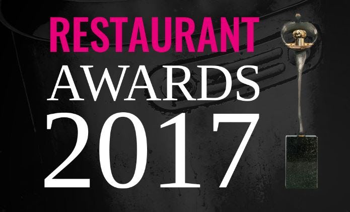 Kanshebbers voor Restaurant Awards 2017